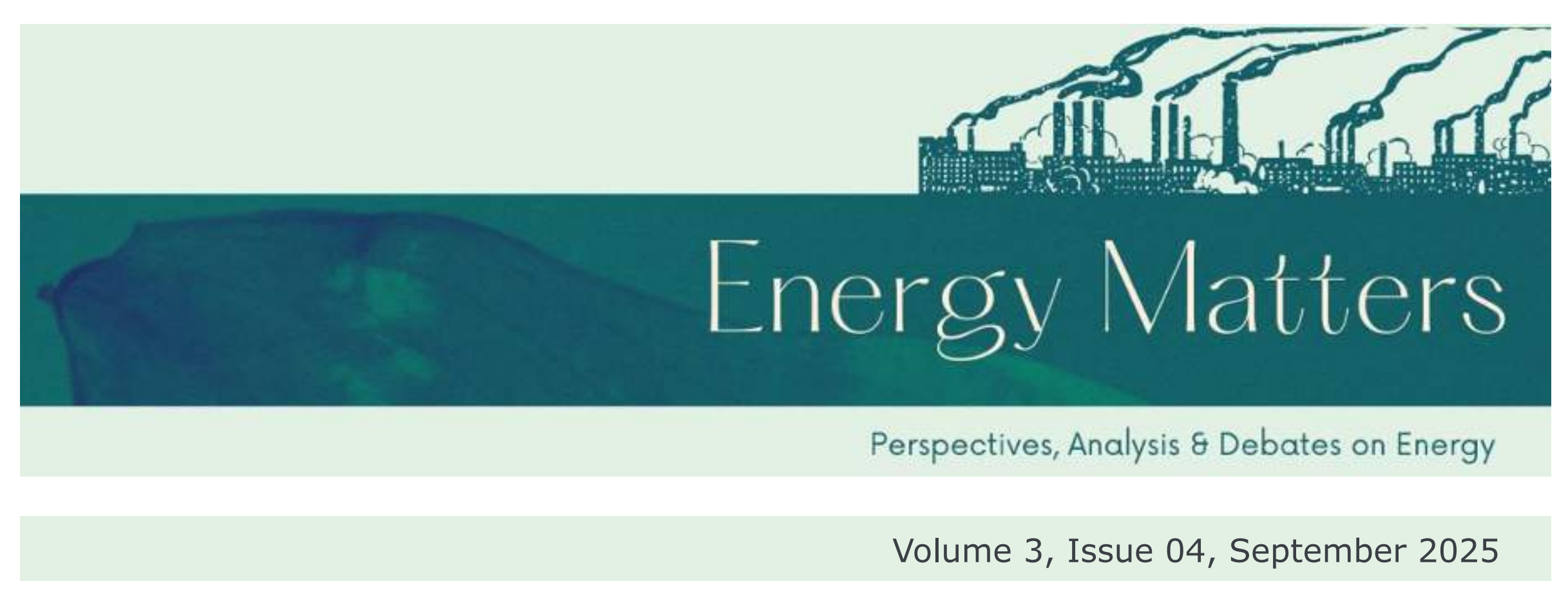 Energy Matters | September 2025